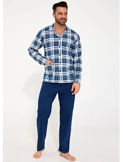 Cornette 114/83 dĺžka/r 3XL/5XL pruhované pyžamo