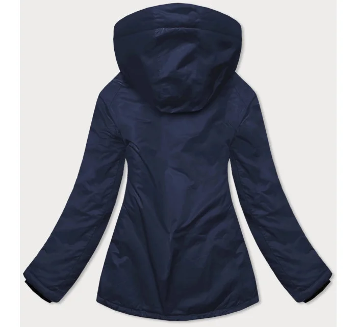 Tmavomodrá dámska zimná bunda klokanka (b2361) Tmavomodrá dámska zimná bunda klokanka (b2361)