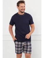 Talianska móda Edwin c.r. c.r. farba:tmavomodrá/print Talianska móda Edwin c.r. c.r. farba:tmavomodrá/print