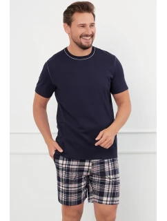 Talianska móda Edwin c.r. c.r. farba:tmavomodrá/print