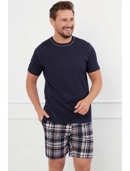 Talianska móda Edwin c.r. c.r. farba:tmavomodrá/print Talianska móda Edwin c.r. c.r. farba:tmavomodrá/print