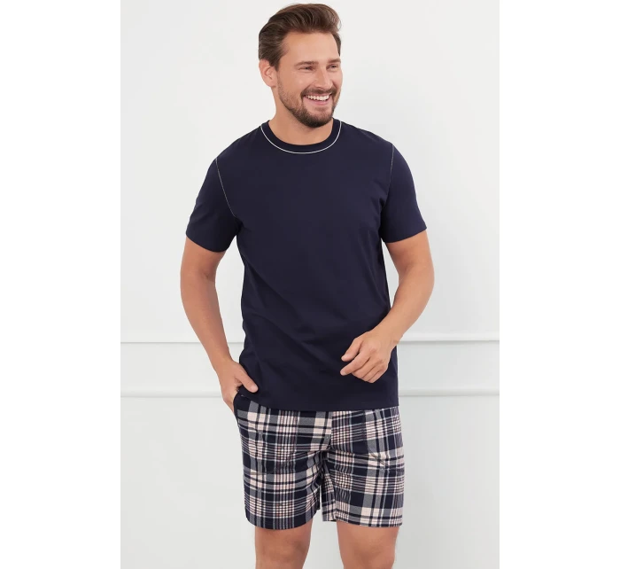 Talianska móda Edwin c.r. c.r. farba:tmavomodrá/print Talianska móda Edwin c.r. c.r. farba:tmavomodrá/print