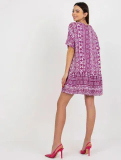 Dámské šaty model 18339222 fialové - FPrice