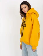 Dámska mikina EM BL 651 2.14X tmavo žltá - FPrice