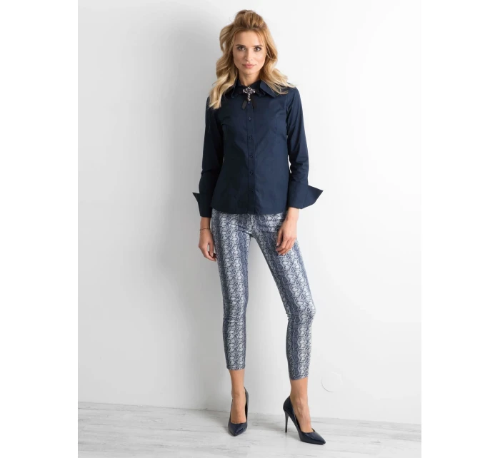 NM DE džínsové nohavice SP 17632.30P tmavo modrá