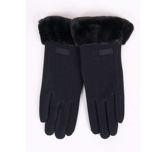 Yoclub Dámske rukavice RES-0106K-345C Black
