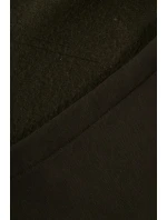 Dlouhá tunika s kapucí model 20609392 khaki - Kesi