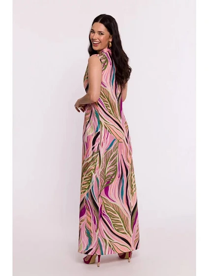 Maxi šaty s potiskem model 21075765 model 3 - BeWear