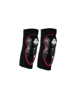 Športové chrániče kolien DBX-EG 0000941372 Čierne s červenou - BUSHIDO