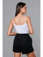 Černé dámské teplákové šortky model 18378853 - J.STYLE Černé dámské teplákové šortky model 18378853 - J.STYLE