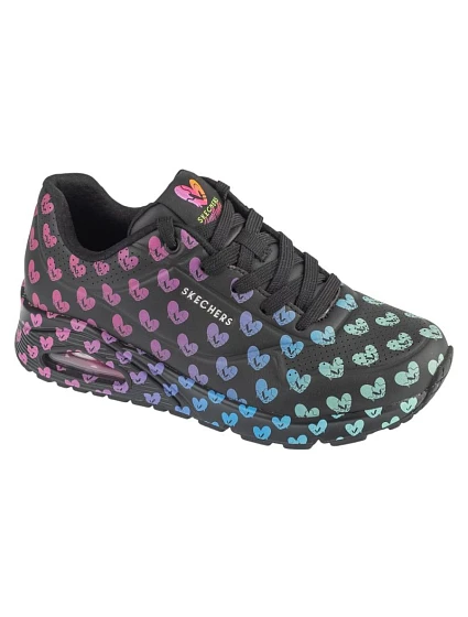Skechers Uno – Live Colorfully 190006-BKMT Čierne 36 Skechers Uno – Live Colorfully 190006-BKMT Čierne 36