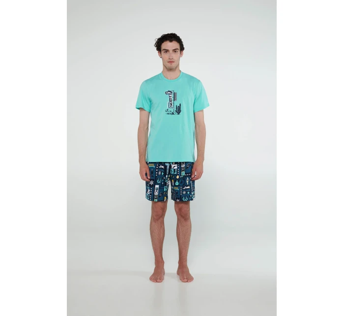 Vamp - Pyžamo s krátkymi rukávmi 20650 - Vamp