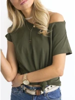 Tričko RV BZ model 16738082 khaki - FPrice Tričko RV BZ model 16738082 khaki - FPrice