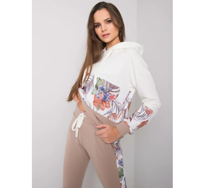 Súprava RV KMPL 7356.82 béžová a biela Súprava RV KMPL 7356.82 béžová a biela