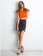 Tričko RV TS 4833.93P tmavo oranžové