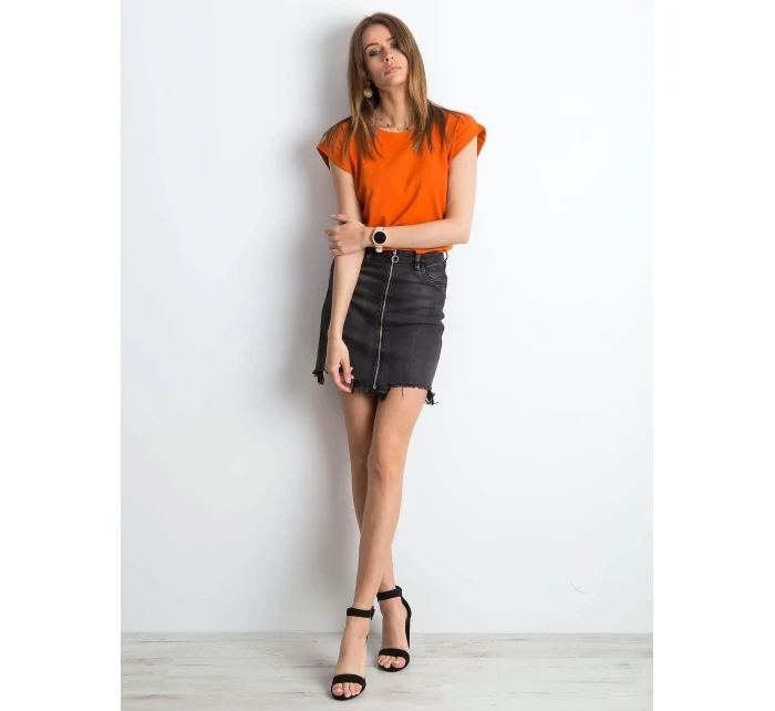 Tričko RV TS 4833.93P tmavo oranžové