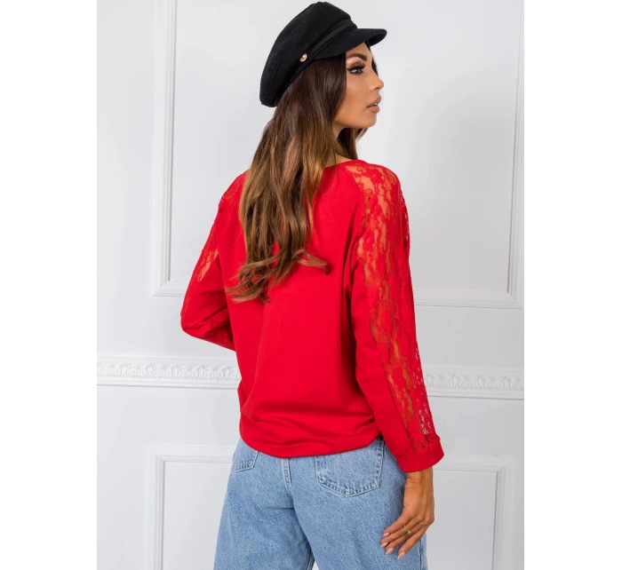 Halenka TP BZ model 20774215 červená - Rue Paris