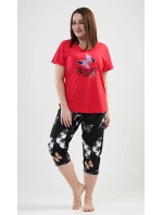 Dámske pyžamo kapri Lenka Dámske pyžamo kapri Lenka