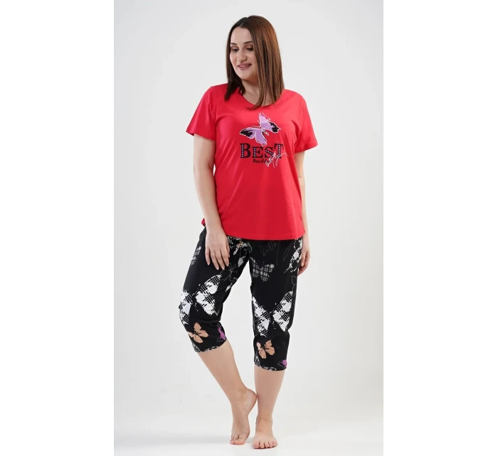 Dámske pyžamo kapri Lenka Dámske pyžamo kapri Lenka