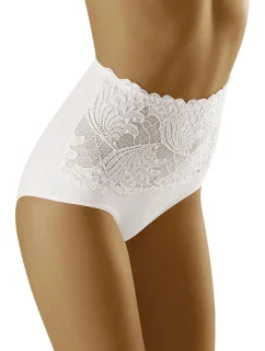 Dámske sťahovacie nohavičky Kaja white - Wol-bar