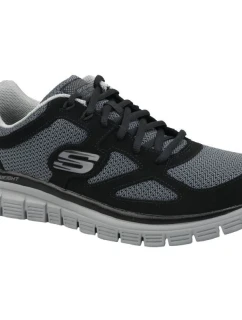 Topánky Skechers Burns Agoura M 52635-BKGY