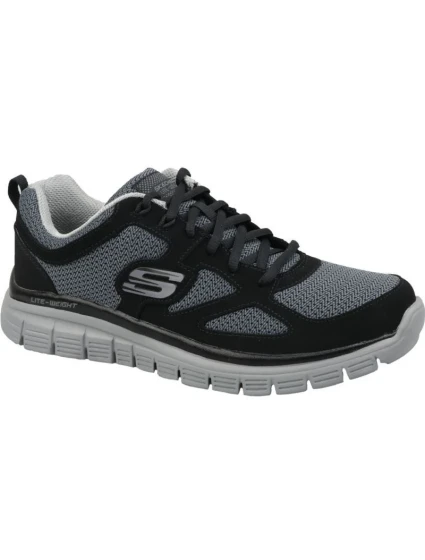 Topánky Skechers Burns Agoura M 52635-BKGY Topánky Skechers Burns Agoura M 52635-BKGY