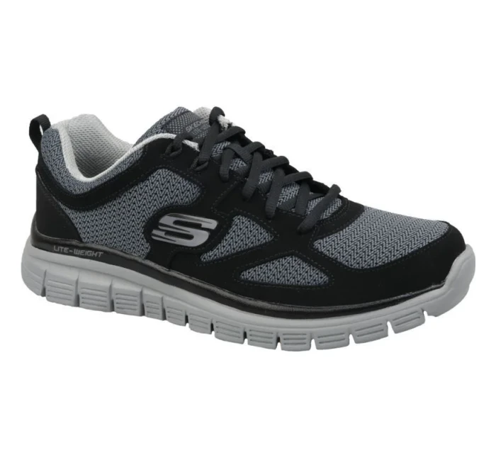 Topánky Skechers Burns Agoura M 52635-BKGY Topánky Skechers Burns Agoura M 52635-BKGY