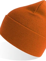 Atlantis Headwear Pure Pletená čiapka „Pure“ 33.8000 oranžová