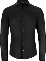 Cutter & Buck Advantage Shirt Men – košeľa s dlhým rukávom z piqué 68.2410 čierna