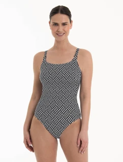 Štýl Carini Care jednodielne plavky 6247 čiernobiele - Anita Care