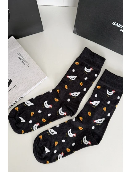 Pánské ponožky a grafitové model 22045031 - Milena Pánské ponožky a grafitové model 22045031 - Milena