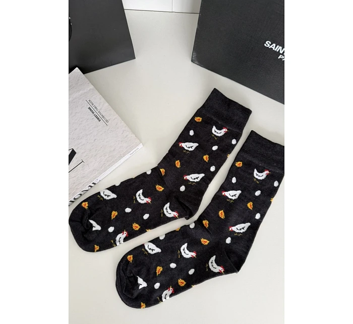 Pánské ponožky a grafitové model 22045031 - Milena Pánské ponožky a grafitové model 22045031 - Milena