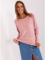Sweter AT SW 2231.99P jasny różowy