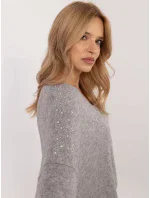 Jumper DHJ SW 17690.21 sivý Jumper DHJ SW 17690.21 sivý