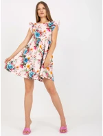 Dámské šaty RV SK model 17500282 světle růžové - FPrice Dámské šaty RV SK model 17500282 světle růžové - FPrice