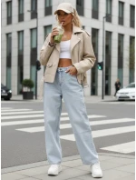 Jeansy damskie z  wide leg model 22015395 - FashionStreet