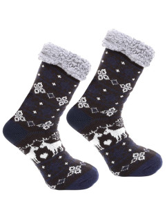 Protišmykové ponožky Nordic winter čierne