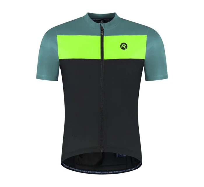 Rogelli CORE BLOCK dres čierno-tur-žltý 5XL Rogelli CORE BLOCK dres čierno-tur-žltý 5XL