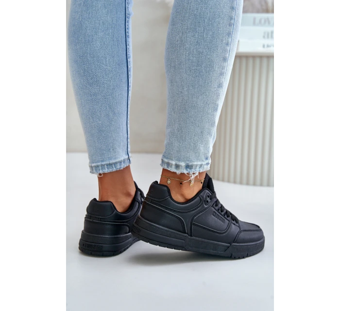 Sneakersy Damskie Big Star OO274A551 Hi-Poly System Czarne