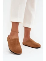 Dámské pantofle na platformě Camel model 21709411 - Boto