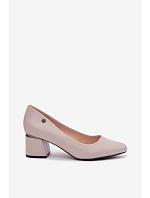 Lodičky na podpätku Vinceza 62292 Grey Lodičky na podpätku Vinceza 62292 Grey
