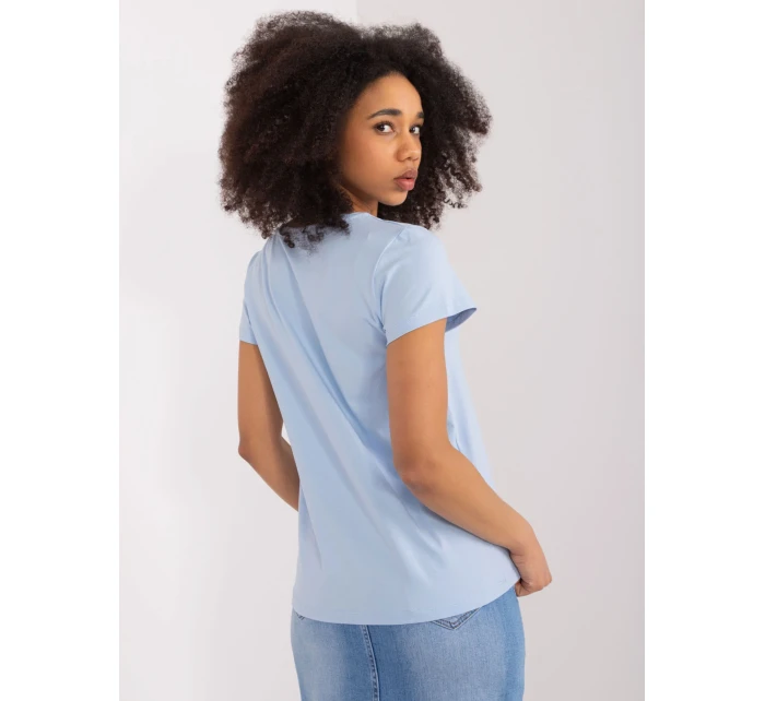 Bluzka RV BZ model 19734979 jasny niebieski - FPrice