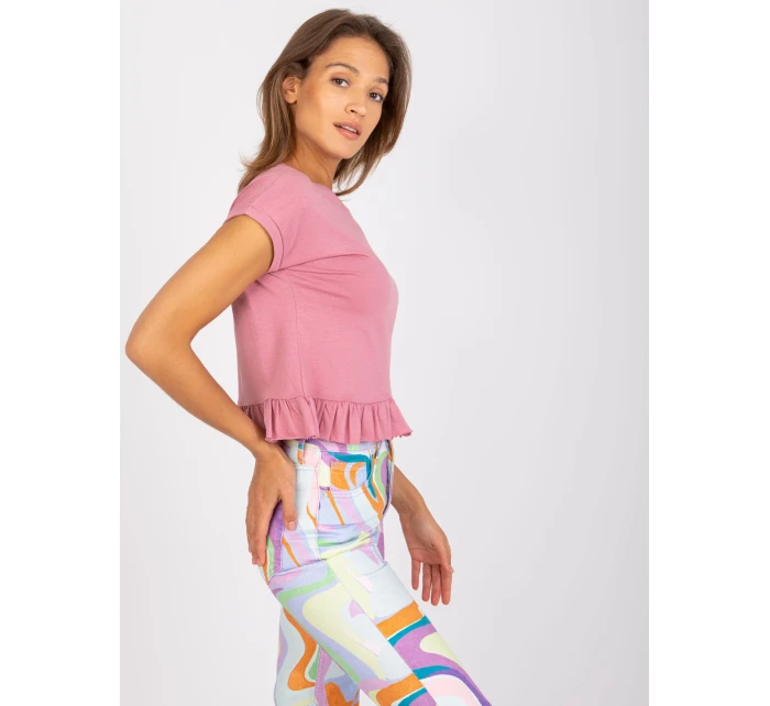 Tričko TW TS 1053.21X tmavo ružová