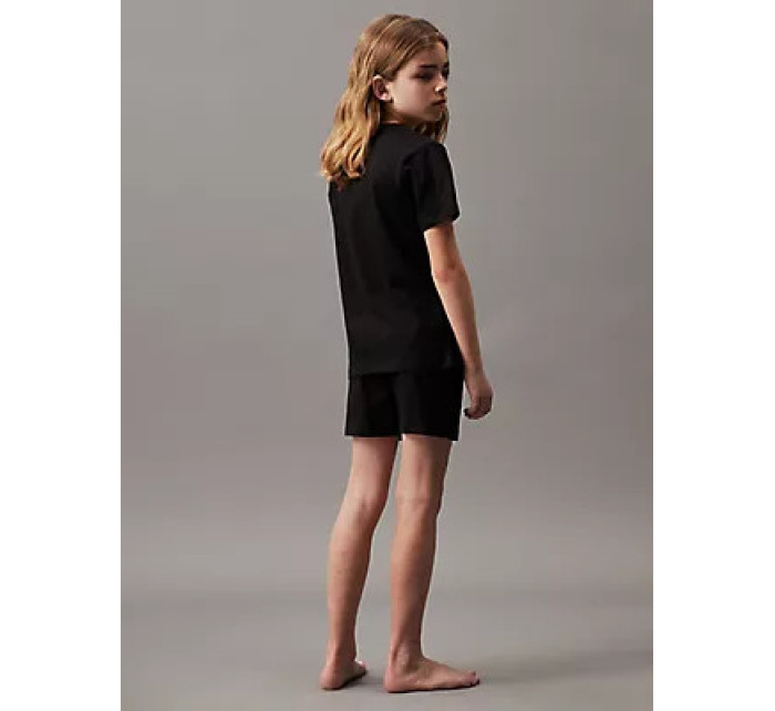 Spodné prádlo Chlapčenské pyžamo KNIT PJ SET (SS+SHORT) B70B7004770SA - Calvin Klein