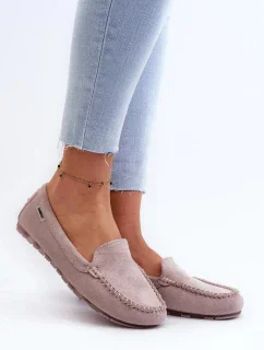 Dámske mokasíny DF937 Lila - Krok vo veľkom štýle