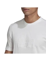 Pánské tričko M BB T model 21407074 Bílá vzor - ADIDAS