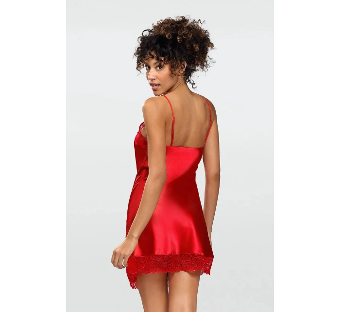 Dámská košilka Milan Červená - DKaren Dámská košilka Milan Červená - DKaren