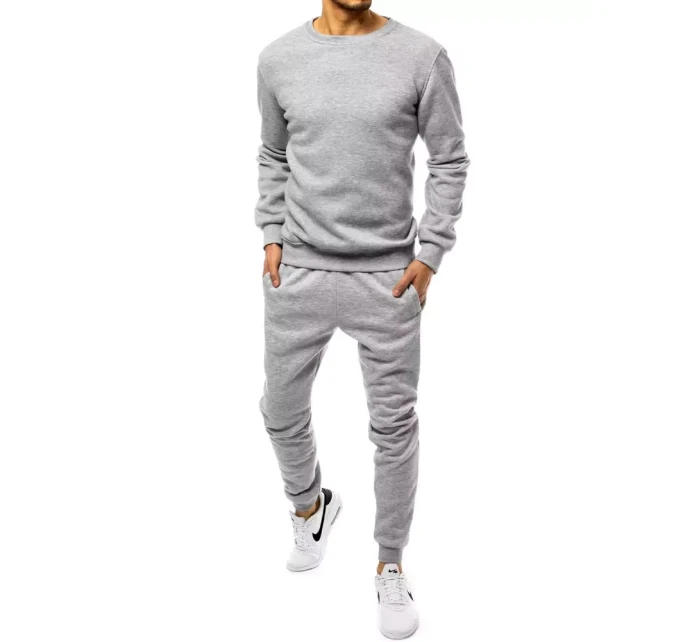 Pánské světle šedé tepláky Dstreet model 21962976 - FashionStreet