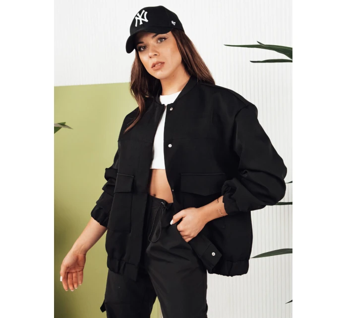 Dámská přechodová bunda černá Dstreet model 21975246 - FashionStreet Dámská přechodová bunda černá Dstreet model 21975246 - FashionStreet