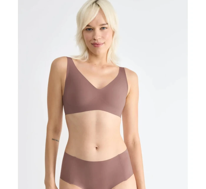 Dámska podprsenka ZERO Feel 2.0 Soft - BROWN - svetlohnedá 1141 - SLOGGI